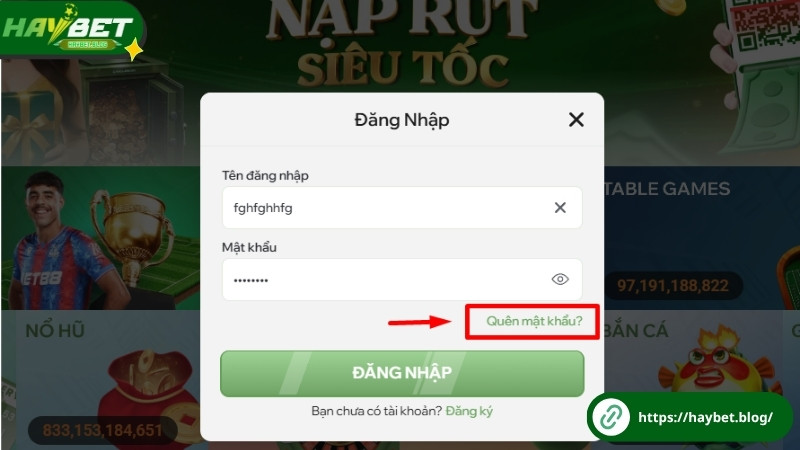 Một số lý do khiến bạn quên mật khẩu Haybet Một số lý do khiến bạn quên mật khẩu Haybet
