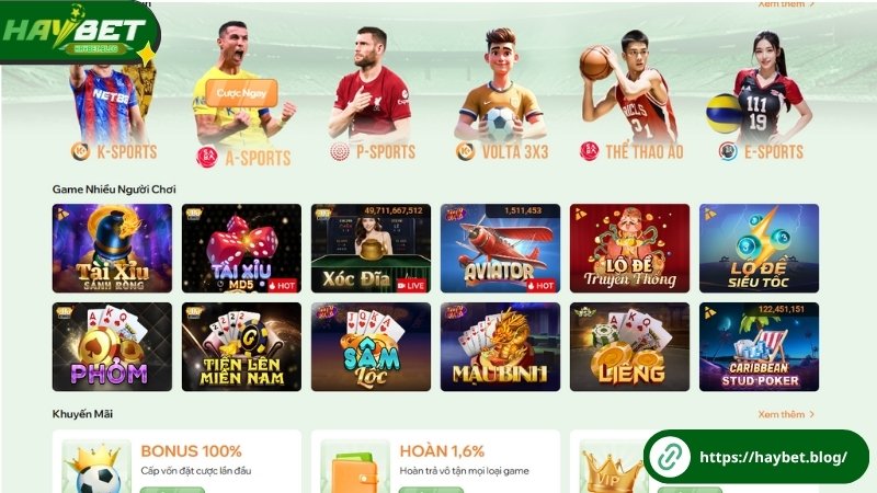 Giới thiệu những sản phẩm chất lượng nhất trên Haybet Giới thiệu những sản phẩm chất lượng nhất trên Haybet